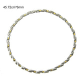 2019 New Fashion Unique charm energy necklace magnetic therapy necklace Sports fitness health necklace men women Holiday gifts