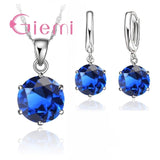 Cheapest 925 Sterling Silver Necklace Women 2019 Holiday Gift Wedding Jewelry 6 Claw Cubic Zircon Pendant Engagement